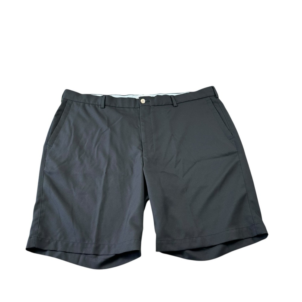 Peter Millar Salem Current Black Flat Front Men’s Golf Short Size 40